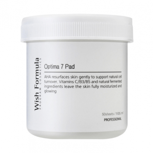 مسحات أوبتيما 7 باد من وش فورميلا -  105مل -50 قطعه