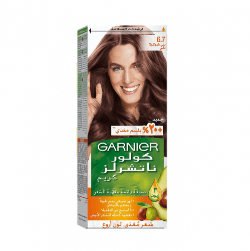 صبغة كولور ناتشرلز كريم من قارنييه - بني شكولاتة نقي