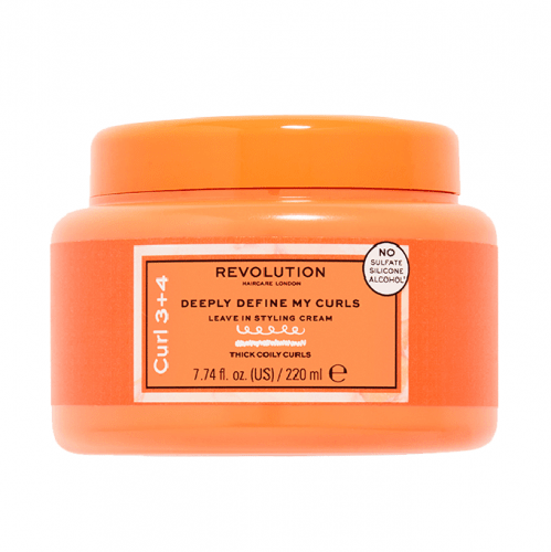 ماسك البروتين للعناية بإستعادة التجعيد العميق للشعر الكيرلي من ريفلوشن هير كير - 220مل