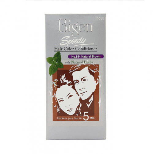 صبغة سريعة ومنعمة للشعر مع الاعشاب الطبيعية من بيجين - رقم 884 بني طبيعي