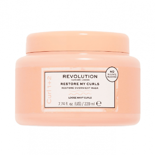 ماسك ليلي للعناية بإستعادة تجعيد الشعر الكيرلي من ريفلوشن هير كير - 220 مل